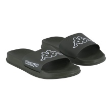 Kappa klapki logo khakigrün męskie - 1 para