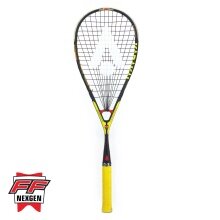 Karakal Squash Racket Core Pro 2.1 120g/zrównoważony 2025 czarny/żółty - naciągnięty -