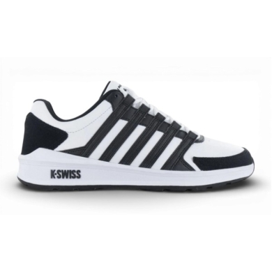 KSwiss Sneakers Vista Trener Skórzany biały/czarny męski