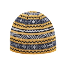 Czapka Kama Strickmütze (Beanie) A174 Merino - Damska żółta - 1 sztuka