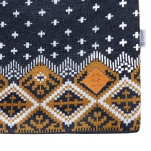 Spódnica zimowa Kama 6015 z wełny merino (wiatroszczelna, ocieplana) grafitowa dla kobiet