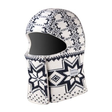 Kama Sturmhaube DW22 (wiatroszczelna, oddychająca, bardzo ciepła) - biało/czarna - 1 sztuka