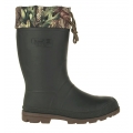 Kamik Kalosze Icebreaker z ociepleniem w kolorze camouflage zielony męskie
