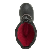 Kamik zimowe buty wodoodporne Waterbug 5G czarne/węglowe dla dzieci