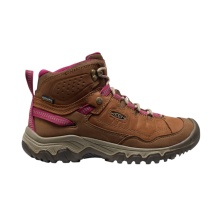 Keen buty trekkingowe Targhee IV Mid WP (skóra nubukowa, wodoodporne) brązowo-różowe damskie