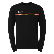 Kempa Sweatshirt Team Niemcy (przyjemne uczucie noszenia) czarny mężczyźni