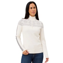 Sweter Krimson Klover Pullover Summit 2.0 z zamkiem (wełna merino) biały damski