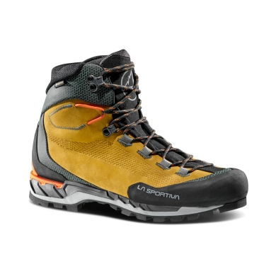La Sportiva buty trekkingowe Trango Tech Leather GTX (nubuk, wodoodporne) żółto-czarne męskie