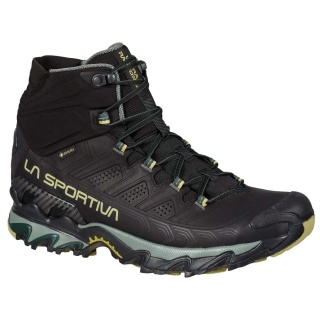 Buty trekkingowe La Sportiva Ultra Raptor II Mid Leather GTX (Fast-Hiking, skóra nubukowa, wodoodporne) czarne męskie