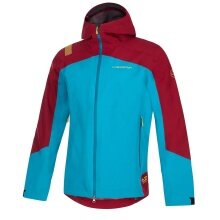 La Sportiva Kurtka Softshell Sirius Evo Shell (3-warstwowa) niebieska/czerwono-ciemna męska