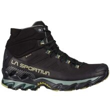 Buty trekkingowe La Sportiva Ultra Raptor II Mid Leather GTX (Fast-Hiking, skóra nubukowa, wodoodporne) czarne męskie