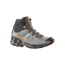 Buty trekkingowe La Sportiva Ultra Raptor II Mid Leather GTX (Fast-Hiking, skóra nubukowa, wodoodporne) szare męskie