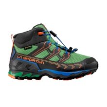 Buty trekkingowe La Sportiva Ultra Raptor II Mid GTX (wodoodporne) zielono-węglowe dziecięce