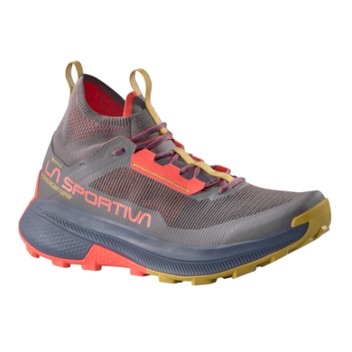 Buty trekkingowe La Sportiva Prodigio Hike GTX (Fast-Hiking, wodoodporne) onyxowy szary/czerwony męskie