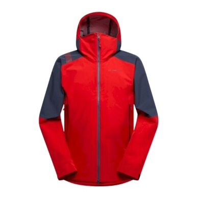Kurtka Softshell La Sportiva Crest Evo Shell (wiatrproof, wodoodporna) czerwona/nocnoniebieska męska