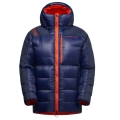 La Sportiva Alpin-Zimowa Kurtka Olympus Tech Down Parka (Wspinaczka, Izolacja termiczna) ciemnoniebieska/czerwony dla mężczyzn