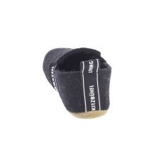 Kapcie Living Kitzbühel T-Modell Filc i napis LK czarny