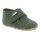 Kapcie Living Kitzbühel model na rzep z filcu (wełna recyklingowa) - wysoka cholewka - jednolity kolor dziecięcy zielony (20-26)
