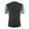 Koszulka rowerowa Löffler Bike Jersey Skys Clear Mid (pełny zamek, elastyczna, szybkoschnąca) leśna zieleń męska