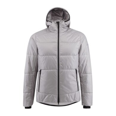 Kurtka zimowa Löffler PL100 (PrimaLoft® Gold, wiatroszczelna, izolująca ciepło) szara męska