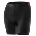 Löffler Spodenki rowerowe z elastycznymi wstawkami 2.0 (Dopasowane) czarne damskie