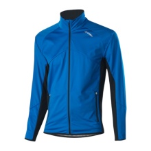 Kurtka softshell Löffler Alpha WS Light (wiatroszczelna, oddychająca) indygo niebieska męska