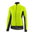 Kurtka rowerowa Löffler Bike Iso-Jacket Hotbond PL60 (PrimaLoft® Gold, wiatroszczelna, wodoodporna) neon żółta damska