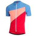 Koszulka rowerowa Löffler Bike Jersey Lefty (pełny zamek, 3 tylne kieszenie, szybkoschnąca) kolorowa męska