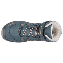 Lowa Buty zimowe Maddox Warm GTX Dzieci (wodoodporne) petrolowy/różowy Dzieci