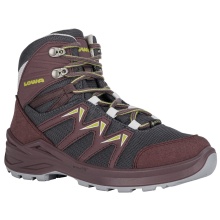 Lowa Buty turystyczne Innox Pro MID GTX Junior (Syntetyk/Tekstylia, wodoodporne) różowy/ciemnozielony dla małych dzieci