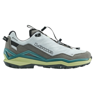 Lowa buty trekkingowe Maddox Pro Low GTX SL (Fast-Hiking, tekstylne/syntetyczne, wodoodporne) szare/paproć męskie