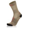 Skarpety wędrowne Lowa Crew Renegade (wełna merino/nylon) kamienny brąz - 1 para