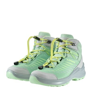 Lowa buty trekkingowe Zirrox II GTX MID Junior (wielofunkcyjne, wodoodporne) dymnozielone/mint dla małych dzieci