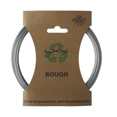 Luxilon Sznur tenisowy Eco Rough 1.25 (Spin+Trwałość) szary 12m zestaw