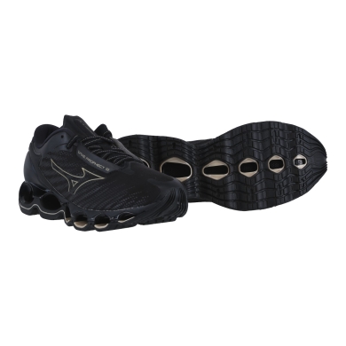 Mizuno buty biegowe Wave Prophecy 12 (amortyzacja) czarne/złote męskie