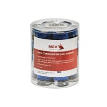 MSV Overgrip Prespi Absorb 0,6 mm (wchłanianie potu/komfort) ciemnoniebieski 24 sztuki w opakowaniu