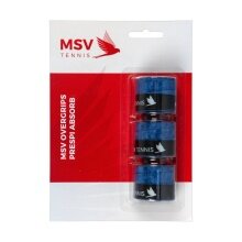 MSV Overgrip Prespi Absorb 0,6 mm (wchłanianie potu/komfort) ciemnoniebieski 3 szt.