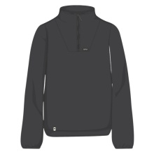 Maloja Fleecepullover MeltinaM (Half Zip, oddychający) czarny Damski