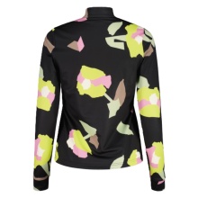 Maloja Halfzip-Długi rękaw SawangM Adventure Midlayer Shirt (ciepły, 4-kierunkowy stretch) czarny/kolorowy Damski