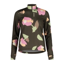 Maloja Halfzip-Długi rękaw SawangM Adventure Midlayer Shirt (ciepły, 4-kierunkowy stretch) brązowy/wielokolorowy Damski