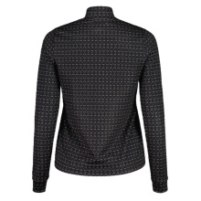 Maloja Halfzip-Długi rękaw SawangM Adventure Midlayer Shirt (ciepły, 4-kierunkowy stretch) czarny/biały Damski