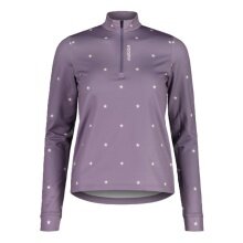 Maloja Halfzip-Długi rękaw SawangM Adventure Midlayer Shirt (ciepły, 4-kierunkowy stretch) fioletowy Damski