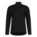 Maloja Langarmshirt CesarM Mountain Fleece (Halfzip, 4-Weg Stretch, szybkoschnący) czarny mężczyźni