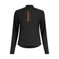 Maloja Langarmshirt WaldkrautM Midlayer Full Zip - wysoka swoboda ruchów - czarny Damski