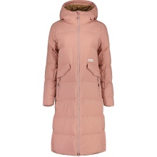 Maloja Płaszcz zimowy AnkogelM Urban ReDown Coat (2-warstwy, wiatroszczelny, bardzo ciepły) mauvepink Damski