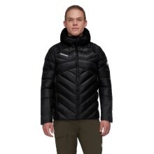 Mammut Kurtka puchowa Taiss Insulated Hooded (bardzo lekka, wodoodporna) czarna męska