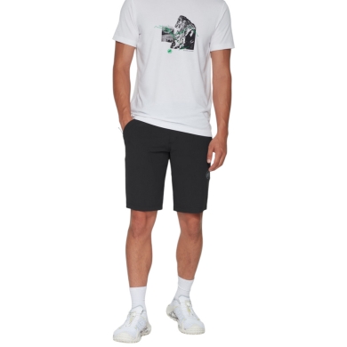 Spodnie wędrówkowe Mammut Wanderhose Hiking V Short (ochrona UV, 4-kierunkowy stretch) krótkie czarne męskie
