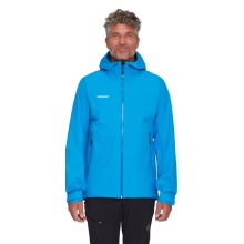 Mammut Kurtka turystyczna Alto Light Hardshell z kapturem (lekka, wodoodporna, bez PFC) niebieska męska