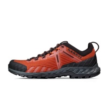 Mammut Buty trekkingowe Alnasca Knit III Low GTX (podejście, oddychające, wodoodporne) czarny/czerwony męskie
