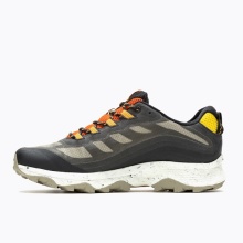 Merrell Trail buty biegowe Moab Speed GTX (wodoodporne) beżowo/czarne męskie
